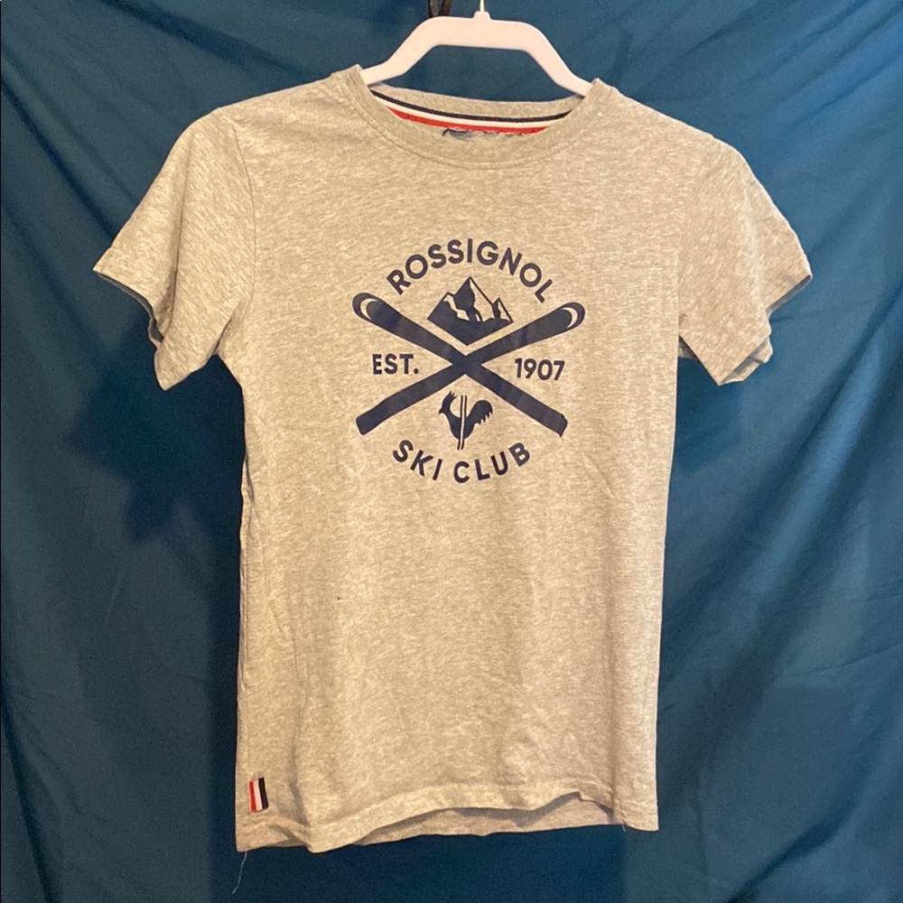Rossignol Gray Ski Club T-Shirt